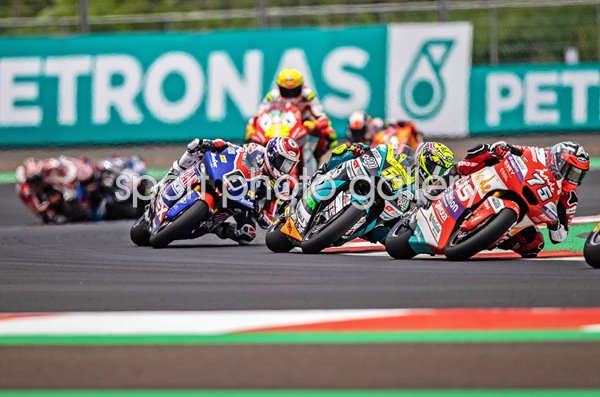 MotoGP2 Racing Mandalika International Street Circuit Lombok Indonesia 2022