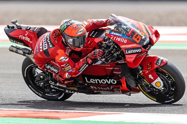 Francesco Bagnaia Italy and Ducati Indonesian MotoGP Lombok 2022