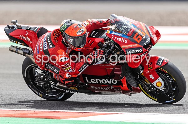 Francesco Bagnaia Italy and Ducati Indonesian MotoGP Lombok 2022