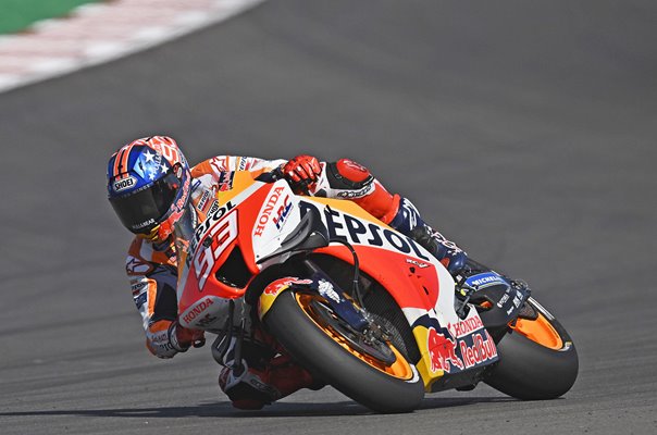 Marc Marquez of Spain & Honda American MotoGP Austin Texas 2022