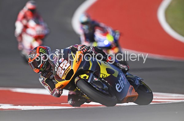 Sam Lowes Great Britain American Moto GP 2 Austin Texas 2022