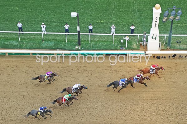Rich Strike ridden by jockey Sonny Leon win 148th Kentucky Derby 2022