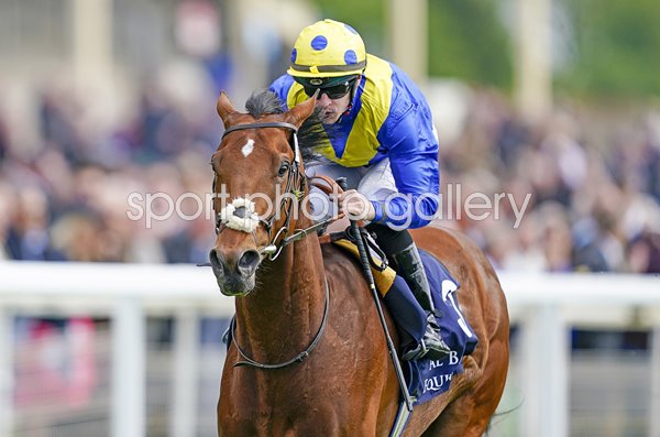 Richard Kingscote and Desert Crown win Dante Stakes York 2022