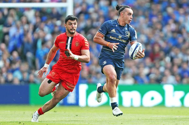 James Lowe Leinster v Toulouse Champions Cup Semi Final 2022