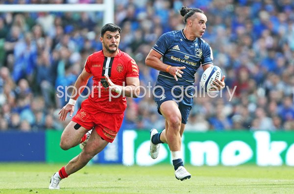 James Lowe Leinster v Toulouse Champions Cup Semi Final 2022