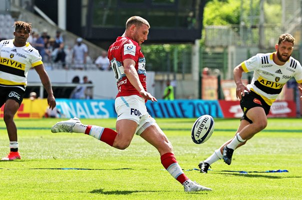 Finn Russell Racing 92 kicks v La Rochelle Champions Cup Semi Final 2022