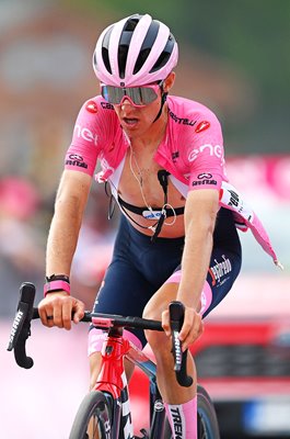 Juan Pedro López Spain Leader's Pink Jersey Stage 9 Giro d'Italia 2022 