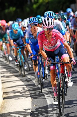 Juan Pedro López Spain Leader's Pink Jersey Stage 10 Giro d'Italia 2022 