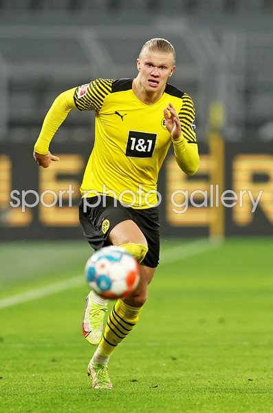 Erling Haaland Borussia Dortmund Footballer Bundesliga 2022