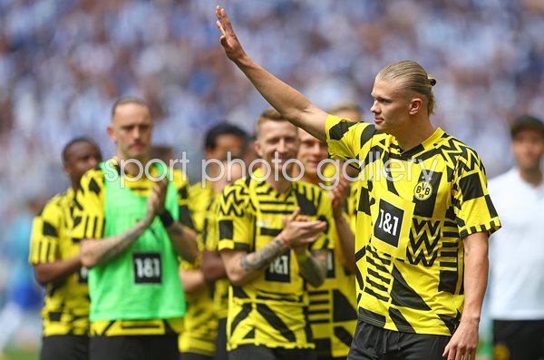 Erling Haaland Borussia Dortmund Farewell Game Bundesliga 2022
