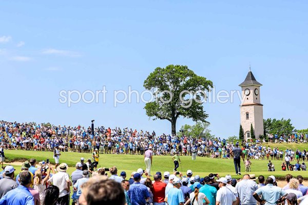 Rory McIlroy, Jordan Spieth & Tiger Woods Round 1 USPGA 2022