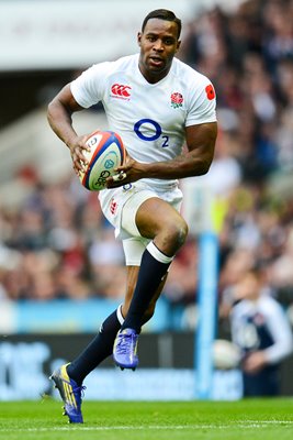 Ugo Monye England v Fiji Twickenham 2012