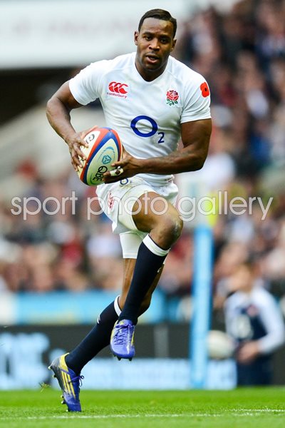 Ugo Monye England v Fiji Twickenham 2012