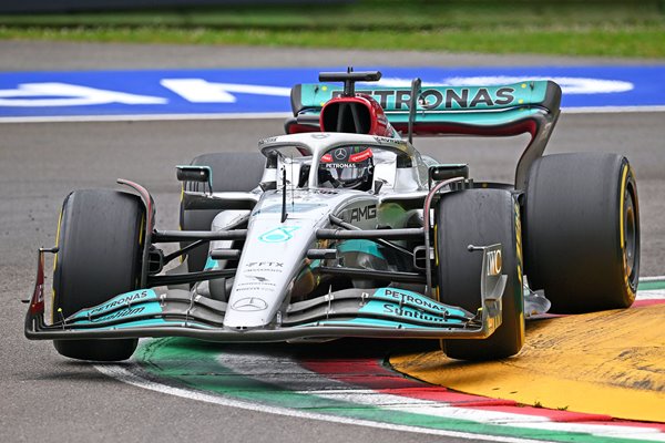 George Russell Mercedes Emilia Romagne F1 Grand Prix 2022