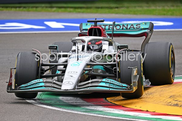 George Russell Mercedes Emilia Romagne F1 Grand Prix 2022