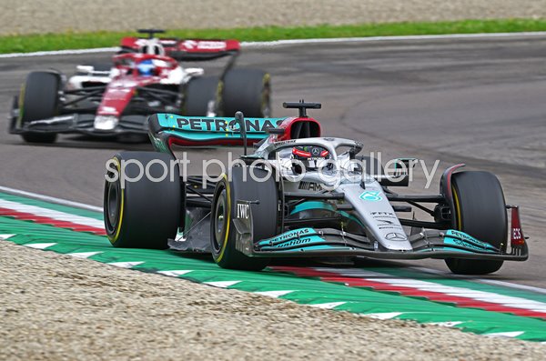 George Russell Great Britain Emilia Romagne F1 Grand Prix 2022