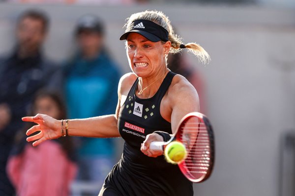 Angelique Kerber Germany forehand French Open Paris 2022