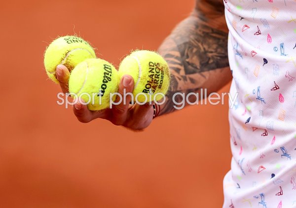 Tennis Balls French Open Rolamd Garros Paris 2022