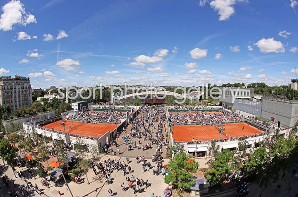 Outside Tennis Courts Rolad Garros French Open 2022