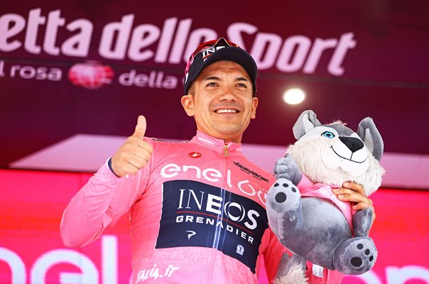 Richard Carapaz Ecuador Pink Jersey Giro d'Italia 2022  