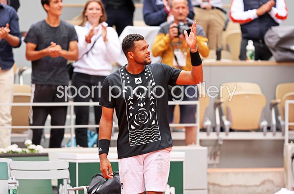 Jo-Wilfried Tsonga farewell French Open Paris 2022