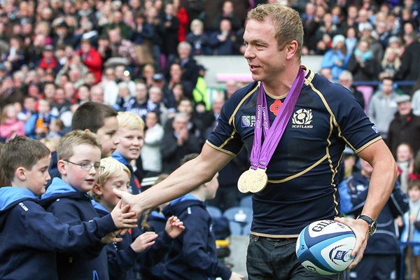 Sir Chris Hoy Match Ball Scotland v New Zealand