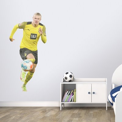 Erling Haaland Borussia Dortmund Footballer Bundesliga 2022 Wall Sticker