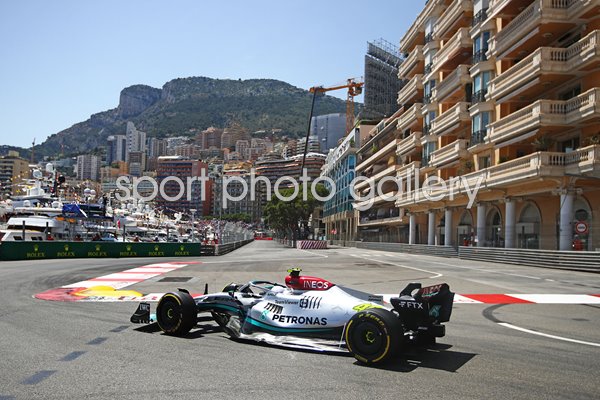 Lewis Hamilton Great Britain Mercedes driver Monaco 2022