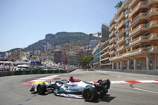 George Russell Great Britain & Mercedes Monaco Grand Prix 2022