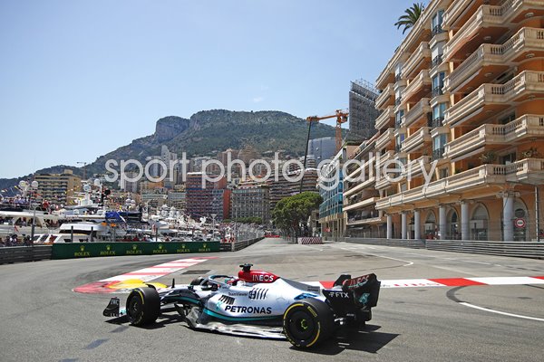 George Russell Great Britain & Mercedes Monaco Grand Prix 2022
