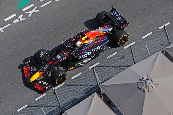 Max Verstappen Netherlands & Red Bull Aerial View Monaco 2022