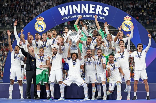 Real Madrid Champions League Winnes Paris 2022