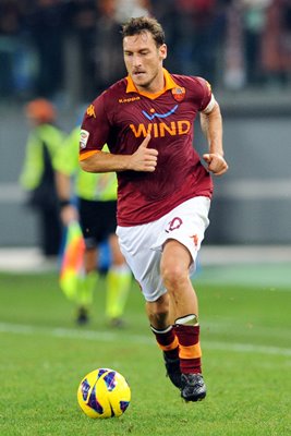 Francesco Totti - AS Roma v US Citta di Palermo - Serie A