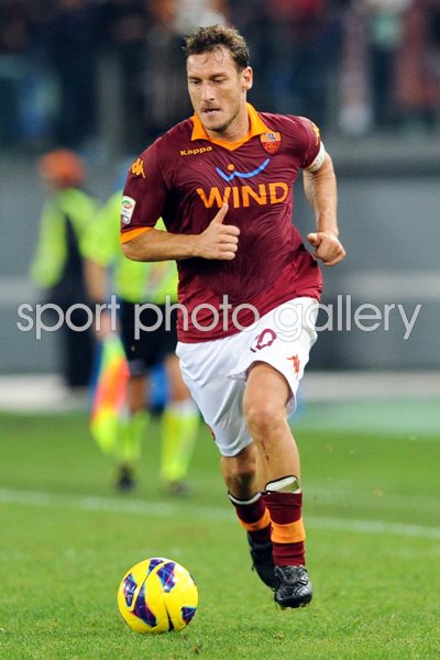 Francesco Totti - AS Roma v US Citta di Palermo - Serie A