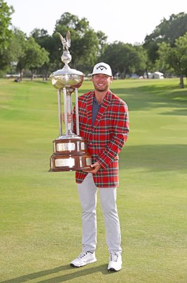 Sam Burns USA Plaid Jacket Charles Schwab Challenge 2022