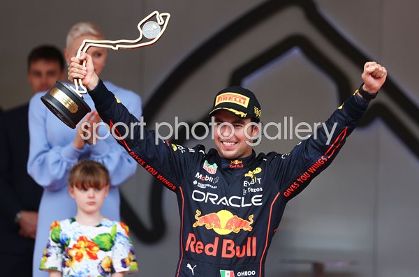 Sergio Perez Mexico Monaco F1 Grand Prix winner 2022