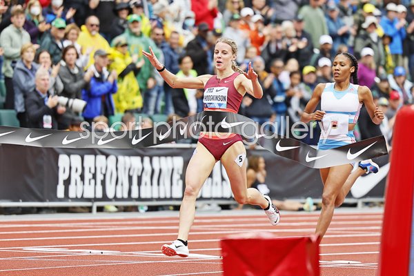 Keely Hodgkinson Great Britain wins Diamond League 800m Oregon 2022