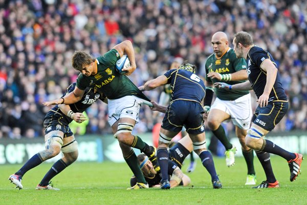 Eben Etzebeth South Africa v Scotland Murrayfield 2012