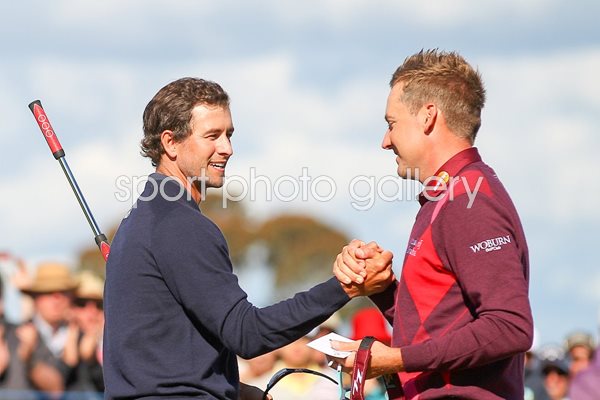 Adam Scott & Ian Poulter Australian Masters 2013