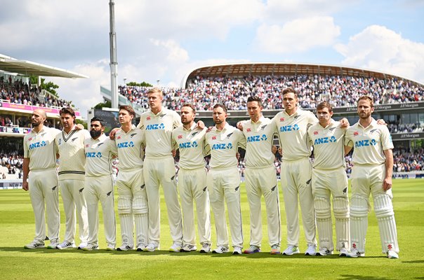 New Zealand Team Line up v England Lord's Test Match 2022