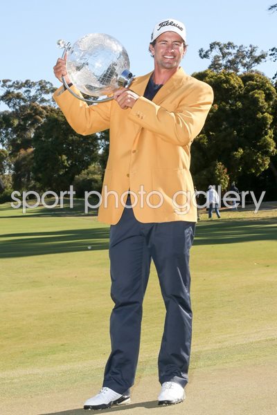 Adam Scott Australian Masters Gold Jacket 2012