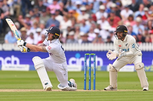 Ben Stokes England 6 v New Zealand Lord's 2022 - Triple Sequence 3 of 3