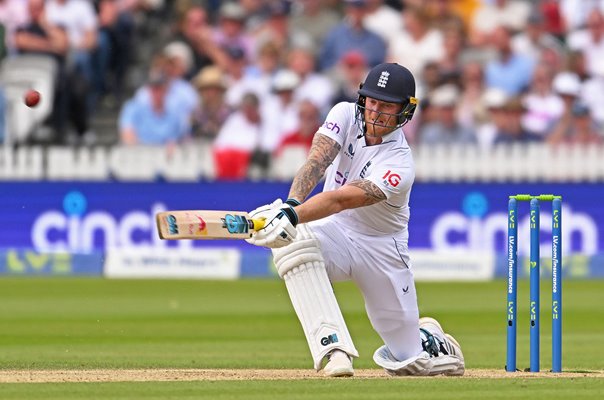 Ben Stokes England 6 v New Zealand Lord's Test 2022 