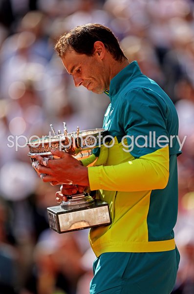Rafael Nadal Spain French Open Champion Roland Garros 2022