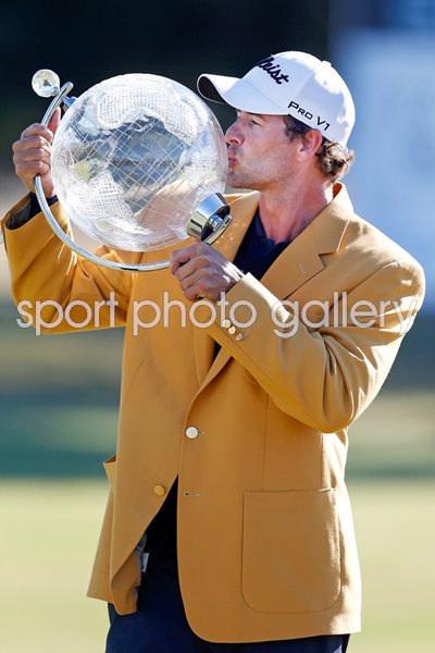 Adam Scott Australian Masters Gold Jacket 2012