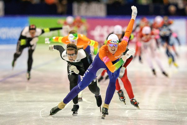 Jorien ter Mors Netherlands World Cup Speed Skating 2012