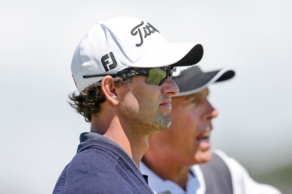 Adam Scott & Caddie Steve Williams Australian Masters 2012