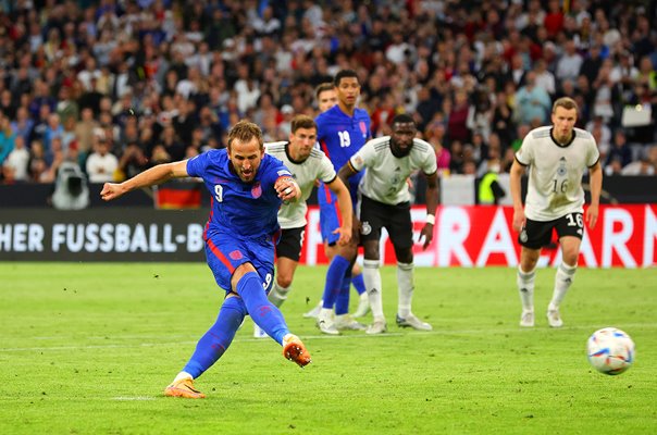 Harry Kane scores 50th England Goal v Germany Nations League 2022