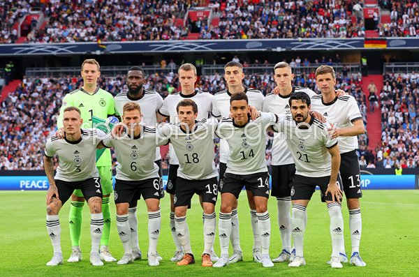 Germany team v England Nations League Munich 2022