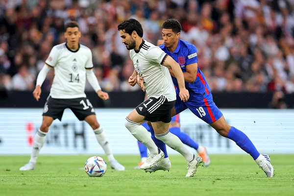 Ilkay Gundogan Germany v England Nations League Munich 2022